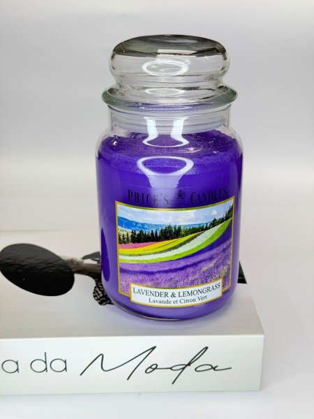 شمعة LAVENDER LEMONGRASS